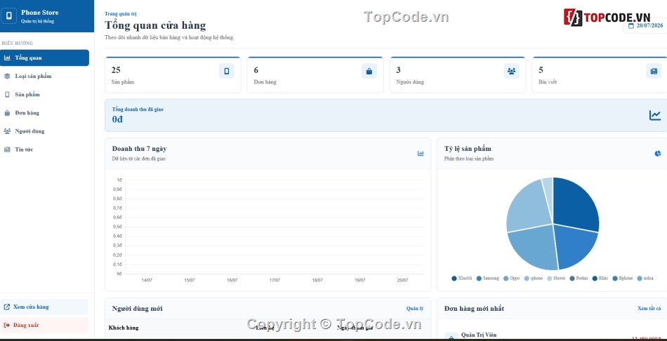 Website php,php mysql,bán điện thoại php my sql